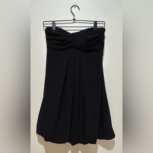 Xscape Black Sleeveless Strapless Cocktail Mini Bubble Dress - Women’s Size 6